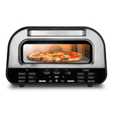 Gourmia Digital Indoor Grill Pizza + Air Fryer Oven with 6 Pizza Presets and 7 Cooking Functions gourmia