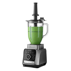 Gourmia Digital Blender with 8 Total Blend Programs, 4 Speeds & Round-Plated Tamper Gray: 1250W, Crushes Ice, Smoothie Maker gourmia