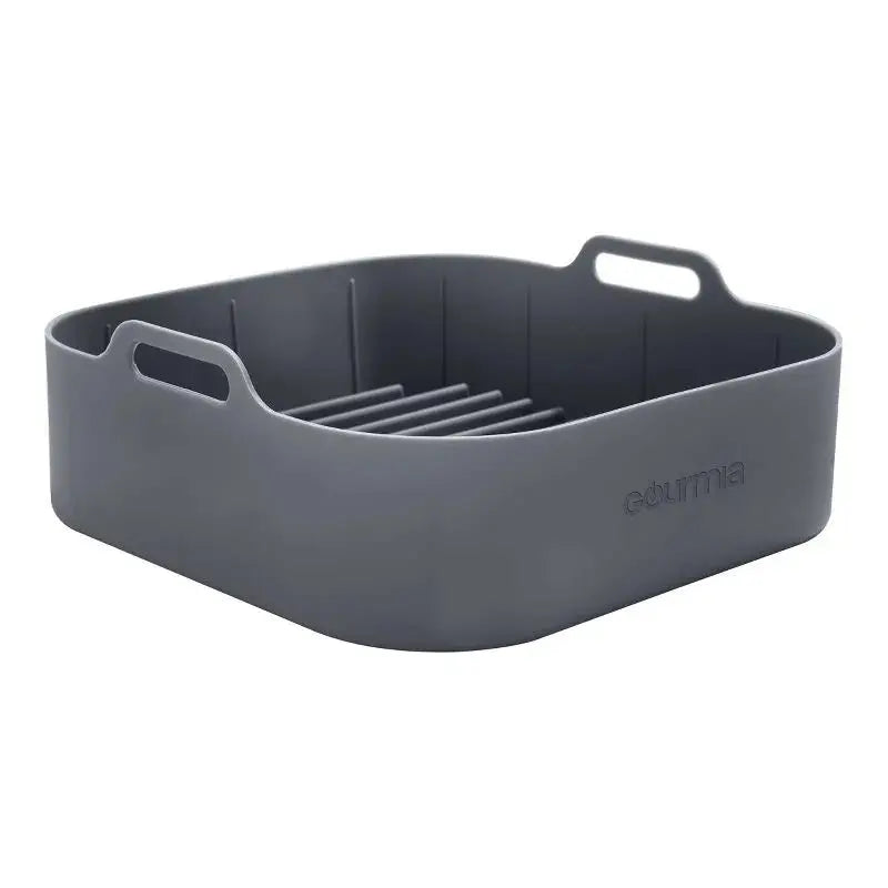 Gourmia Reusable 3pc Silicone Air Fryer Accessory Set with Basket Liner, Egg Bites Mold & Muffin Pan: Dishwasher-Safe, Hand Wash, Black, 1.49 lbs gourmia