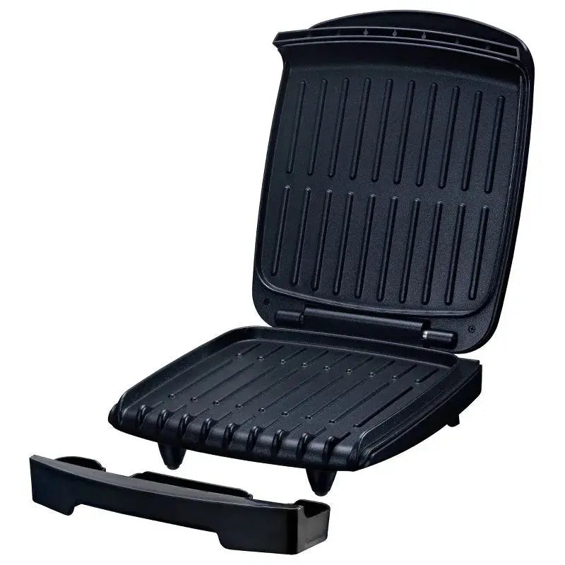Gourmia 13.1" 4-Slice Health Griddle Black/Stainless Steel Finish gourmia